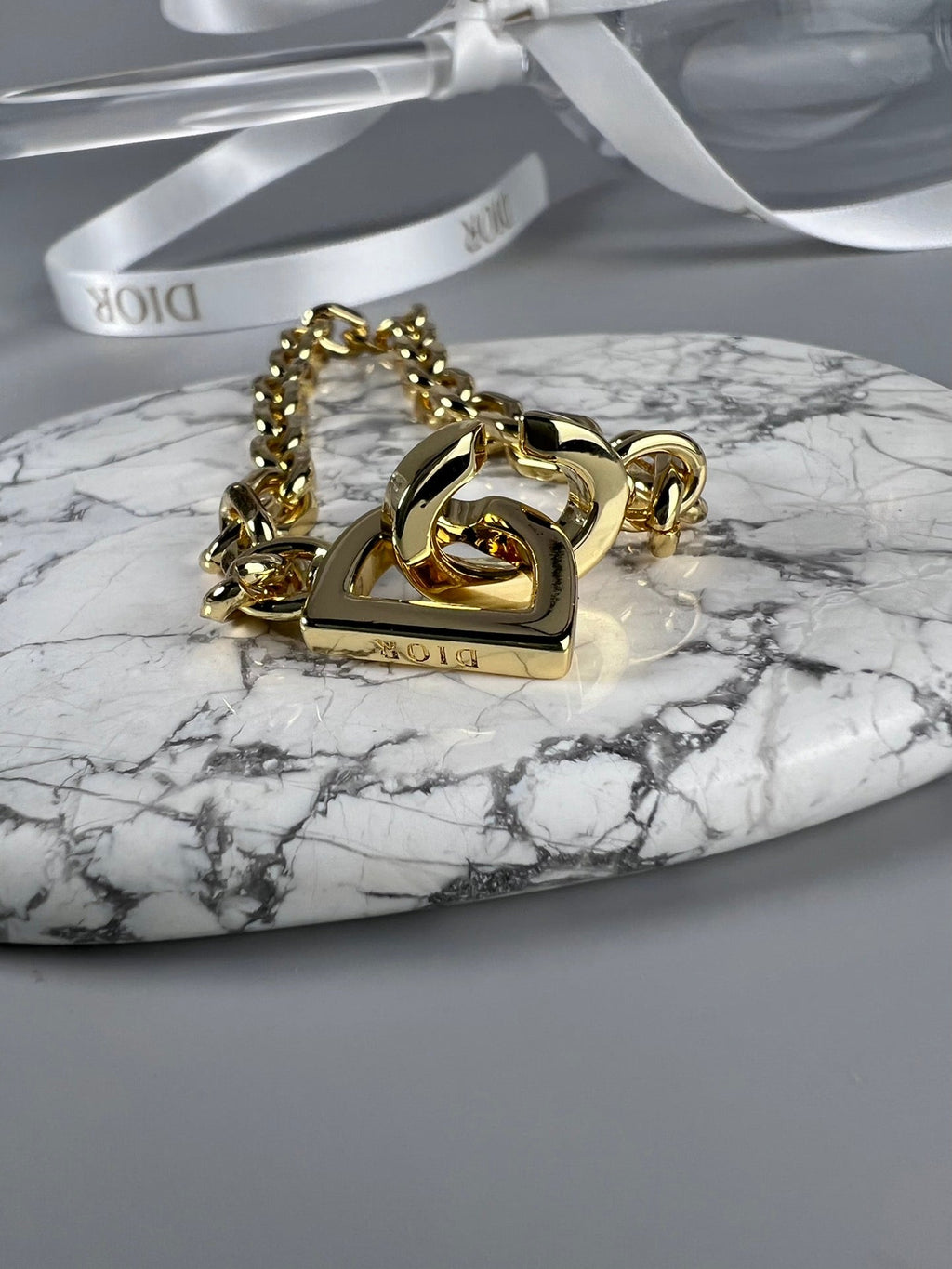 18K Dior Lock Bracelet