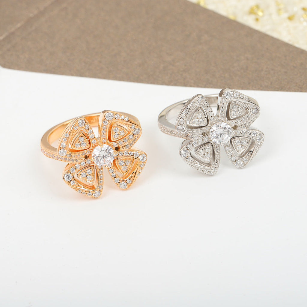 18K BVLGARI BV Fiorever Ring