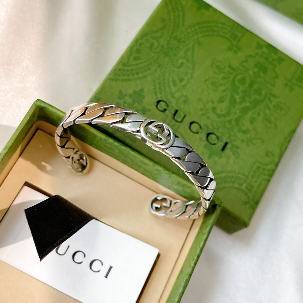 Gucci Interlocking G Rigid Bracelet