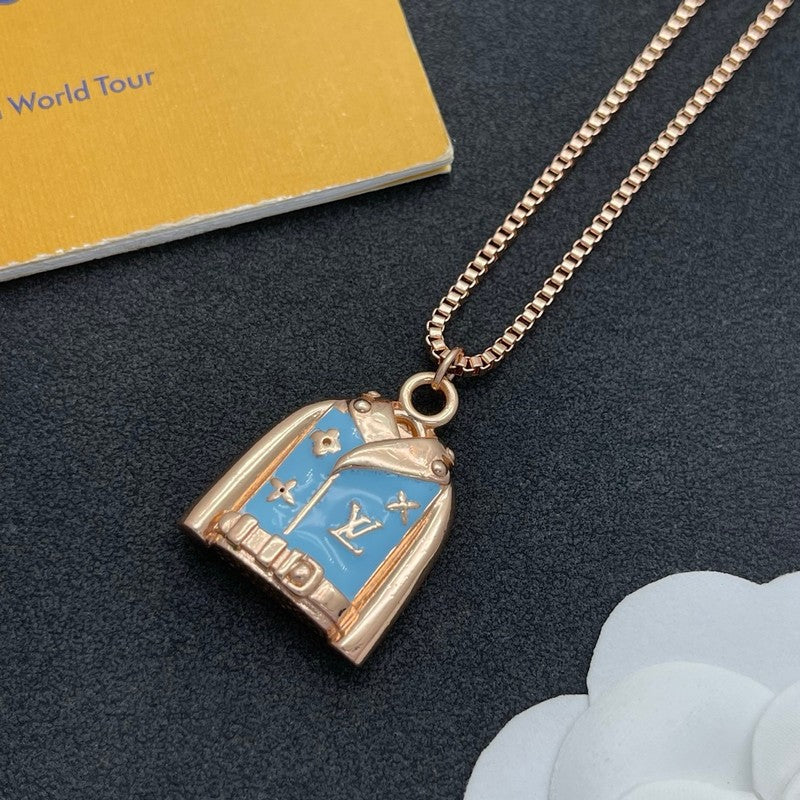 18K Louis Vuitton Dress Gold Necklace