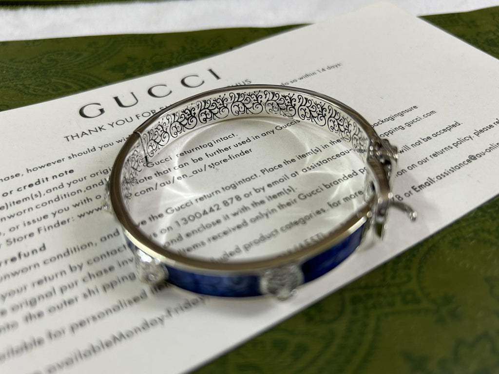 Gucci Garden Blue Bracelet