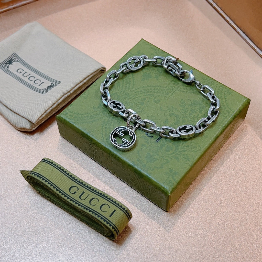 Gucci Interlocking G Pendant Bracelet
