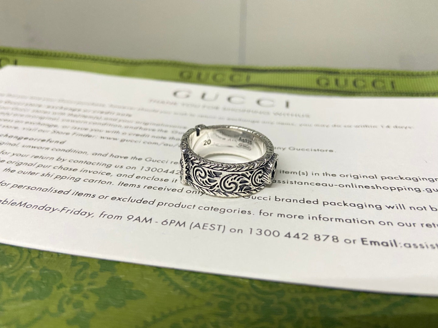 Gucci Garden Gatto Ring