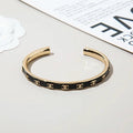 18K Chanel Open Cuff Bracelet