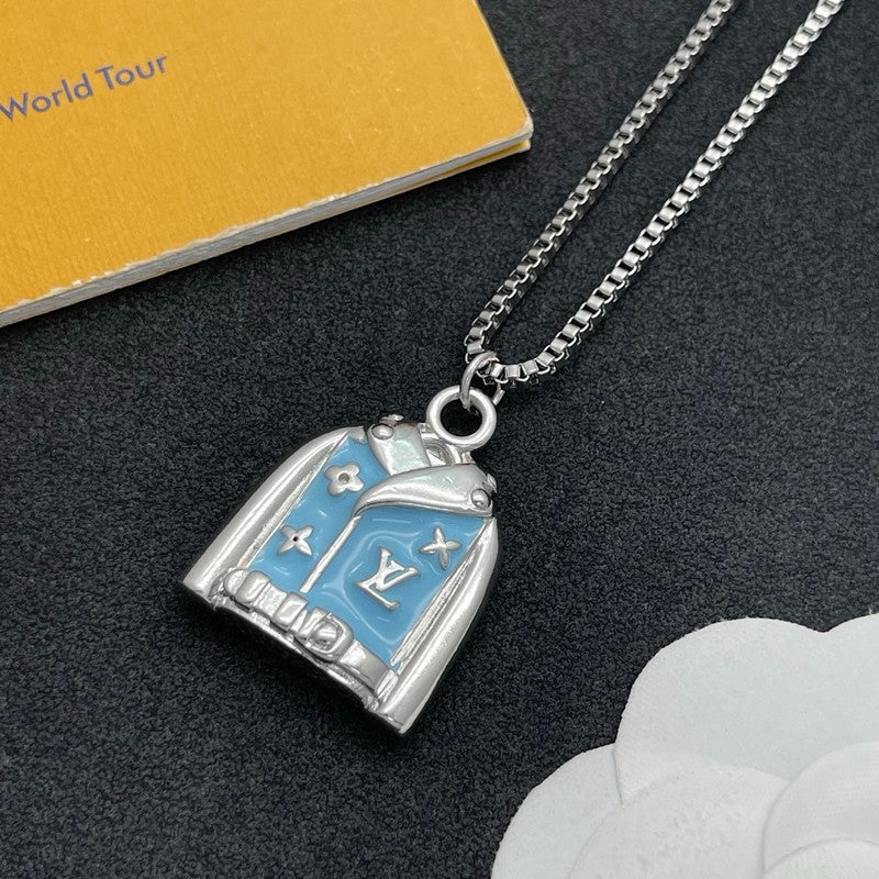 18K Louis Vuitton Dress Gold Necklace
