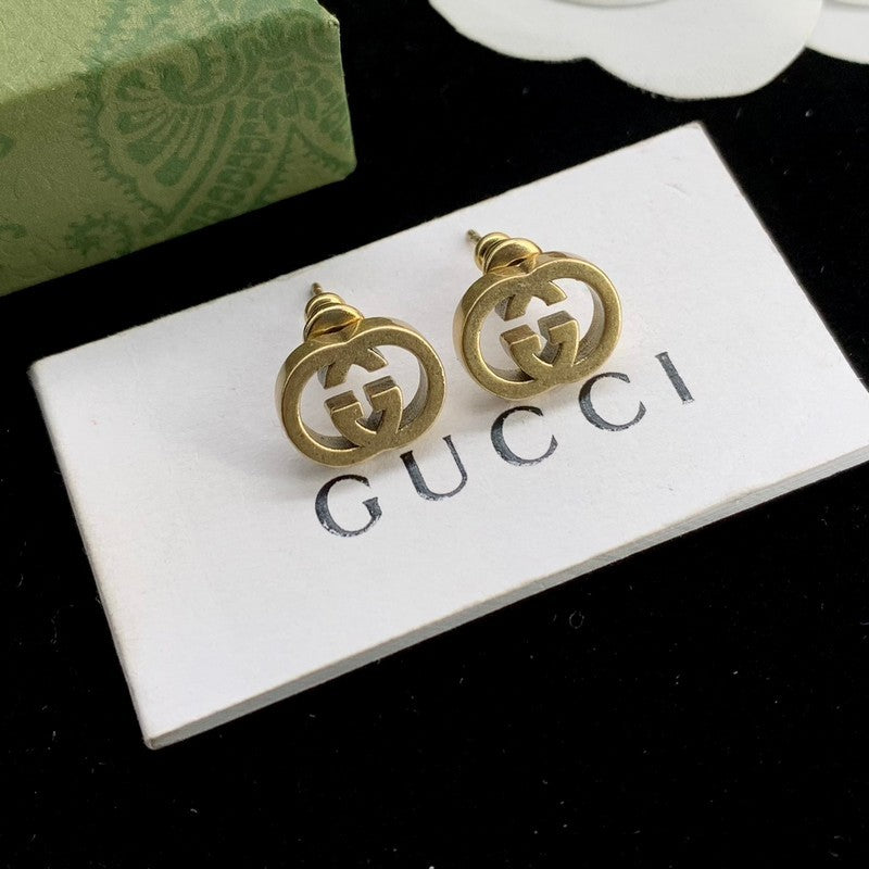 18K Gucci Gold Earrings