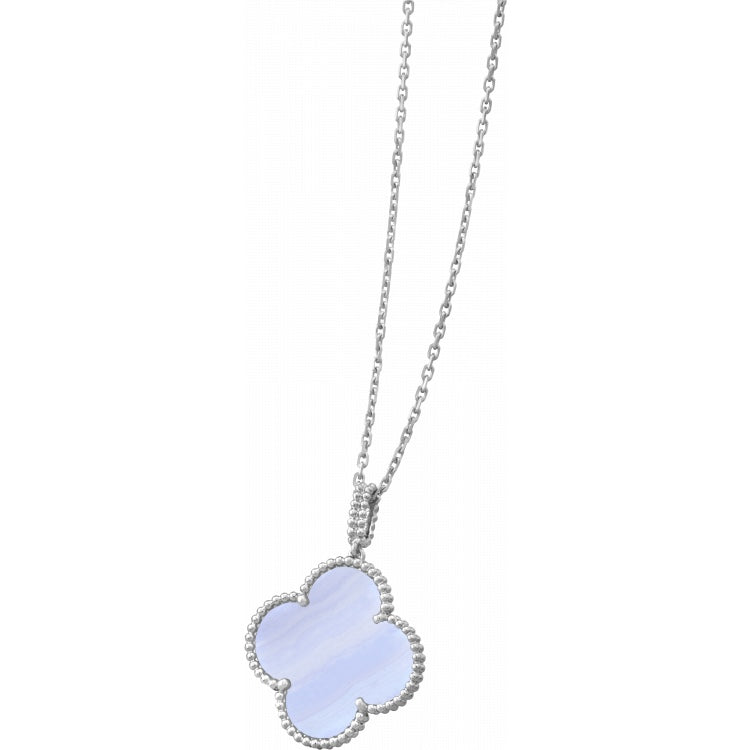 18K Van Cleef & Arpels Magic Alhambra Purple Necklace