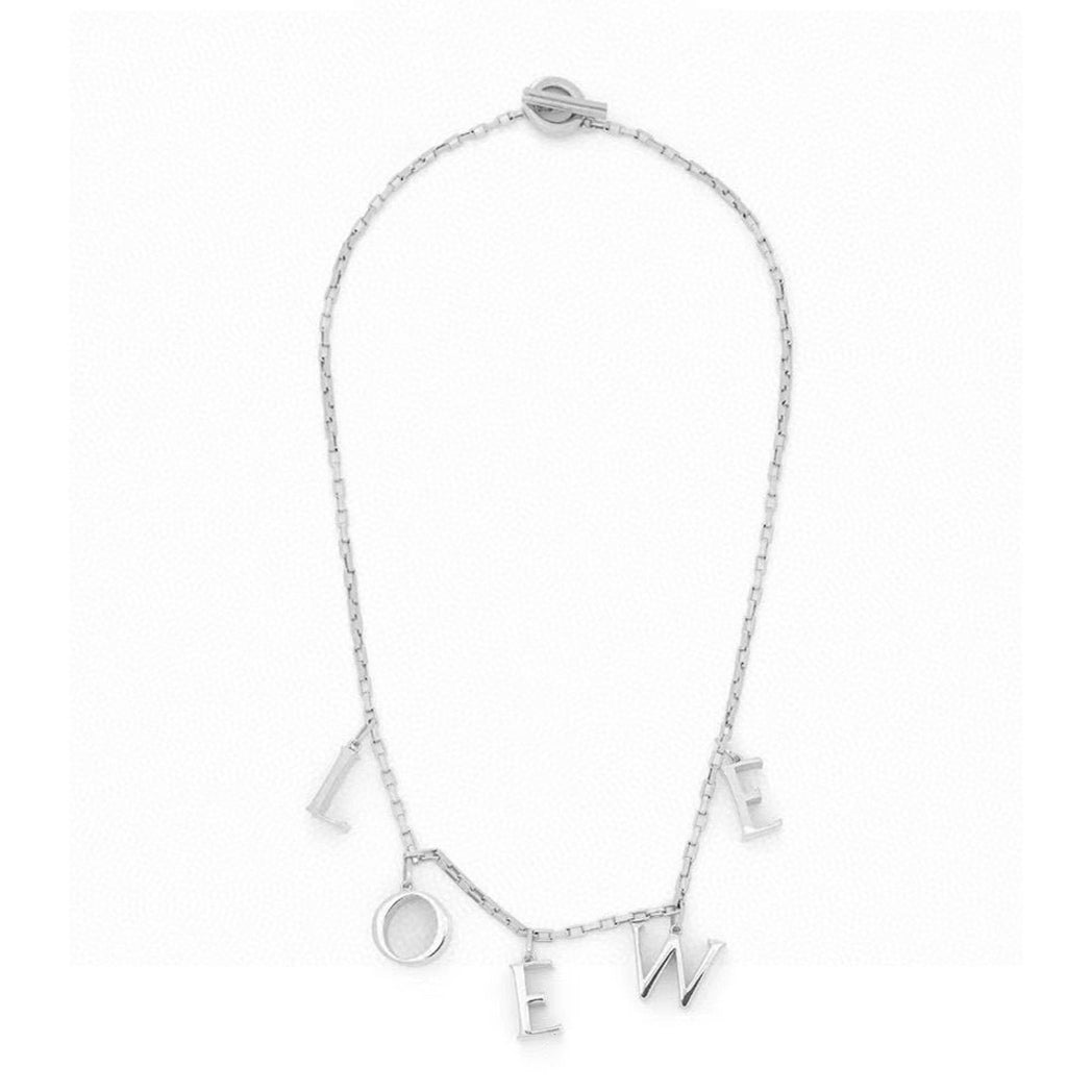 18K Loewe Anagram Letter Necklace