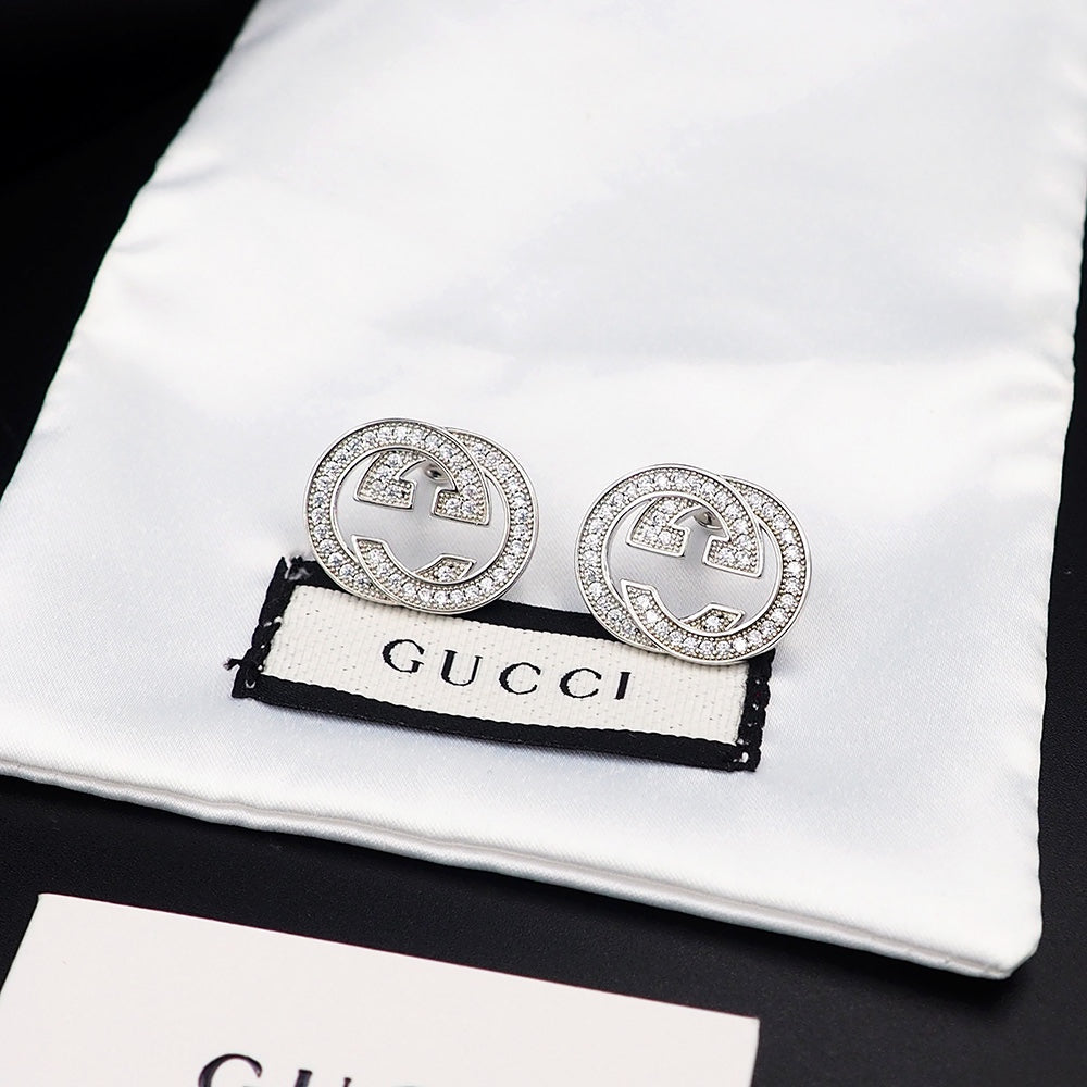 18K Gucci Diamonds Earrings