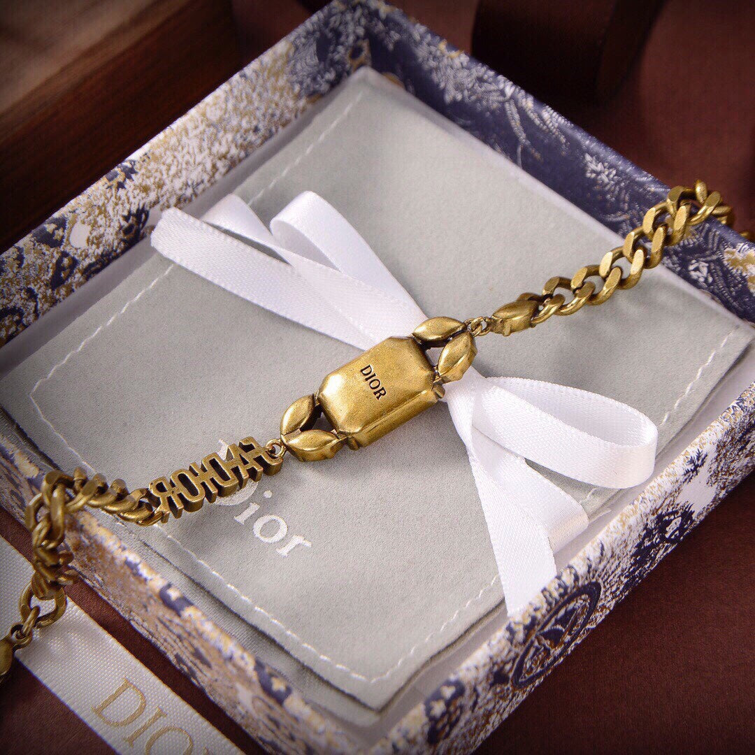 18K Dior J'Adior Multicolor Crystals Bracelet