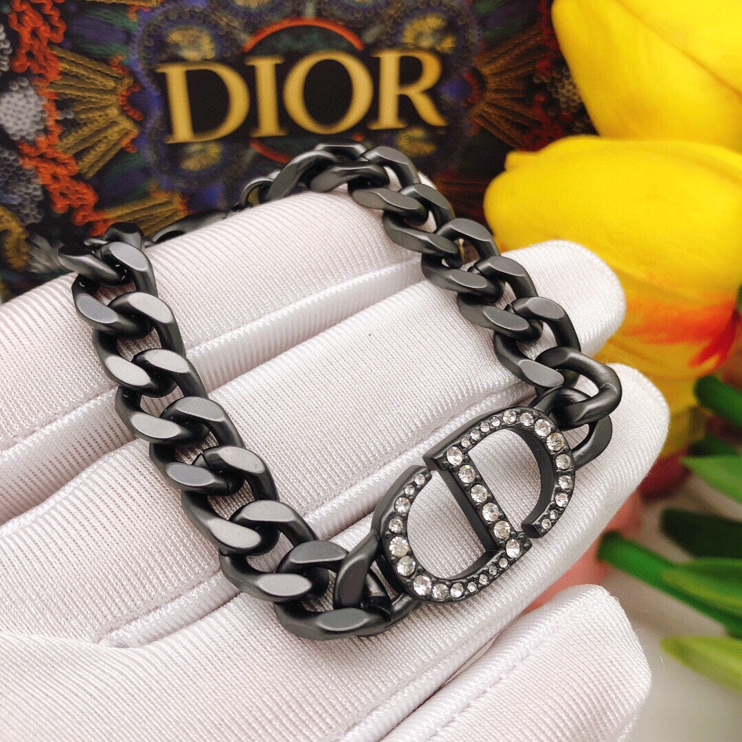18K Dior 30 Montaigne Black Bracelet
