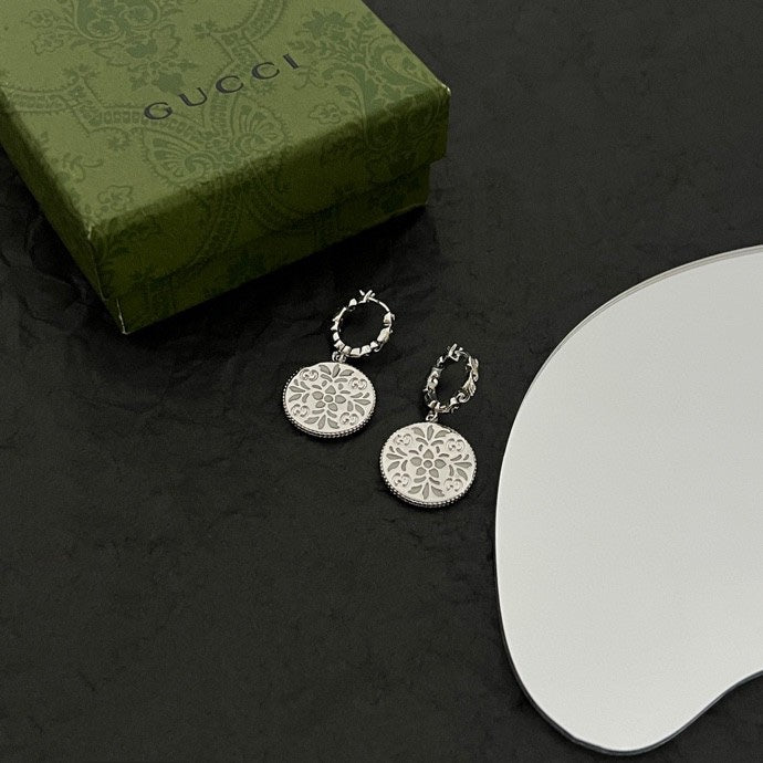 18K GucciG Icon Blooms Earrings