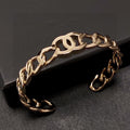 18K Chanel Open Cuff Bracelet