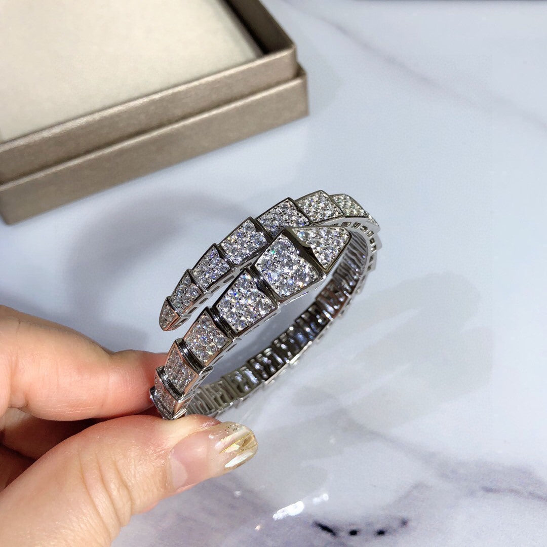 18K BVLGARI BV Serpenti Viper Bracelet