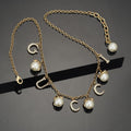18K Gucci Pearl Necklace