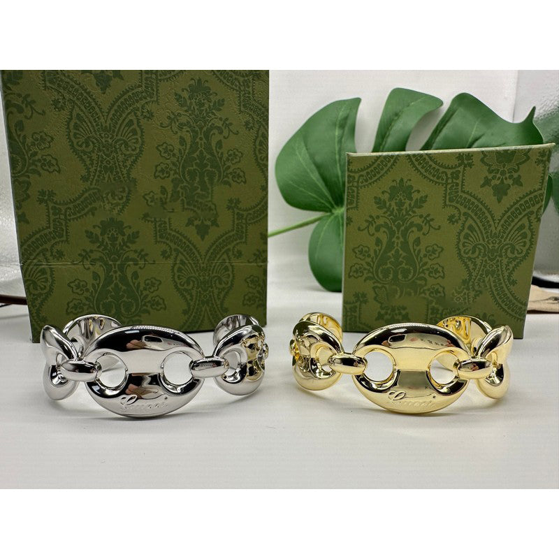 18K Gucci Open Cuff Bracelet