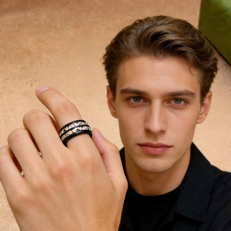 18K Gucci Anger Forest Black Color Ring