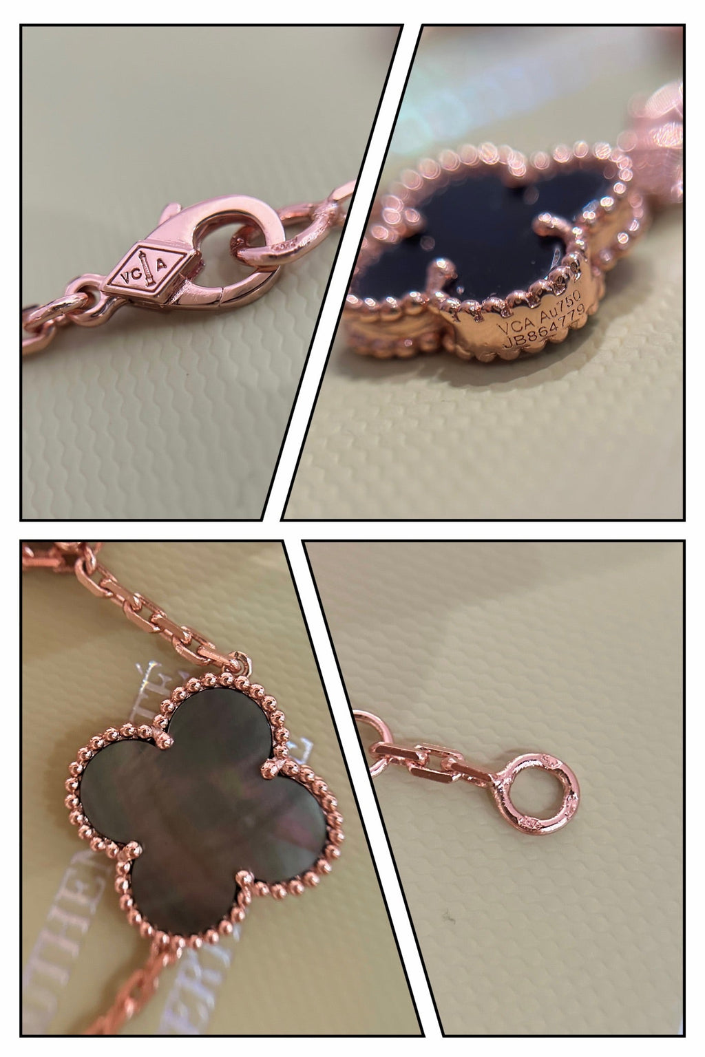 18K Van Cleef & Arpels Magic Alhambra Five Motifs Clover Bracelet