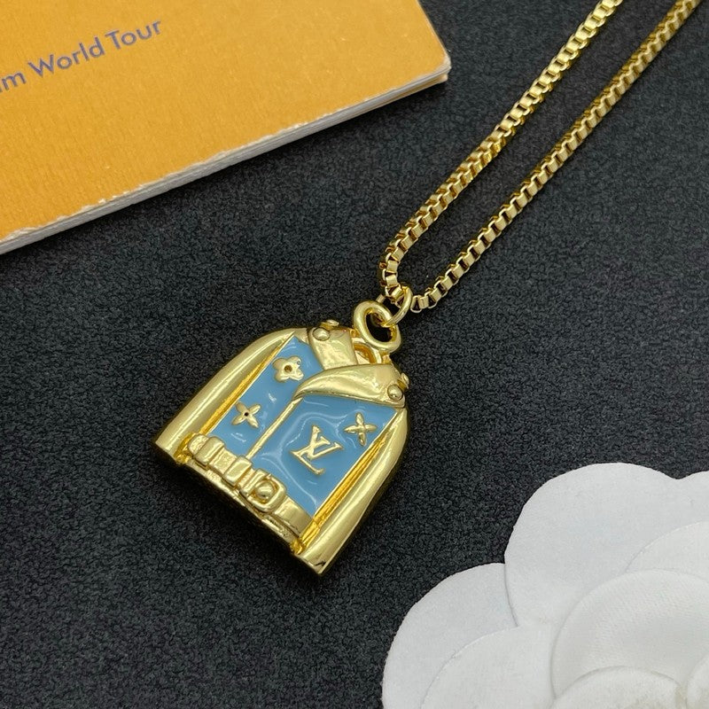 18K Louis Vuitton Dress Gold Necklace