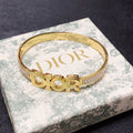 18K Dior Crystals Bangle Bracelet