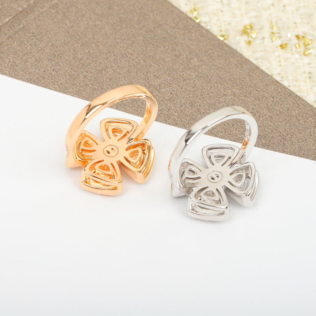 18K BVLGARI BV Fiorever Ring