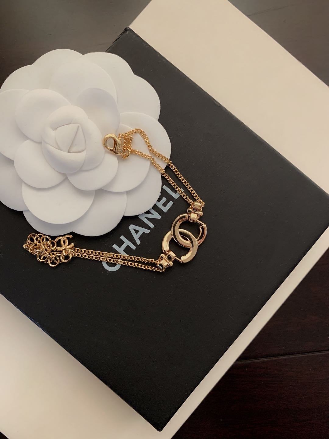 18K Chanel Crystals Bracelet
