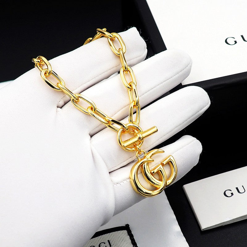 18K Gucci Interlocking G Gold Bracelet