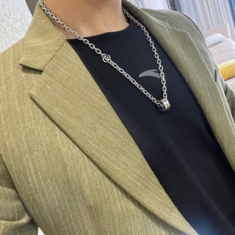 Gucci Circle Pendant Necklaces