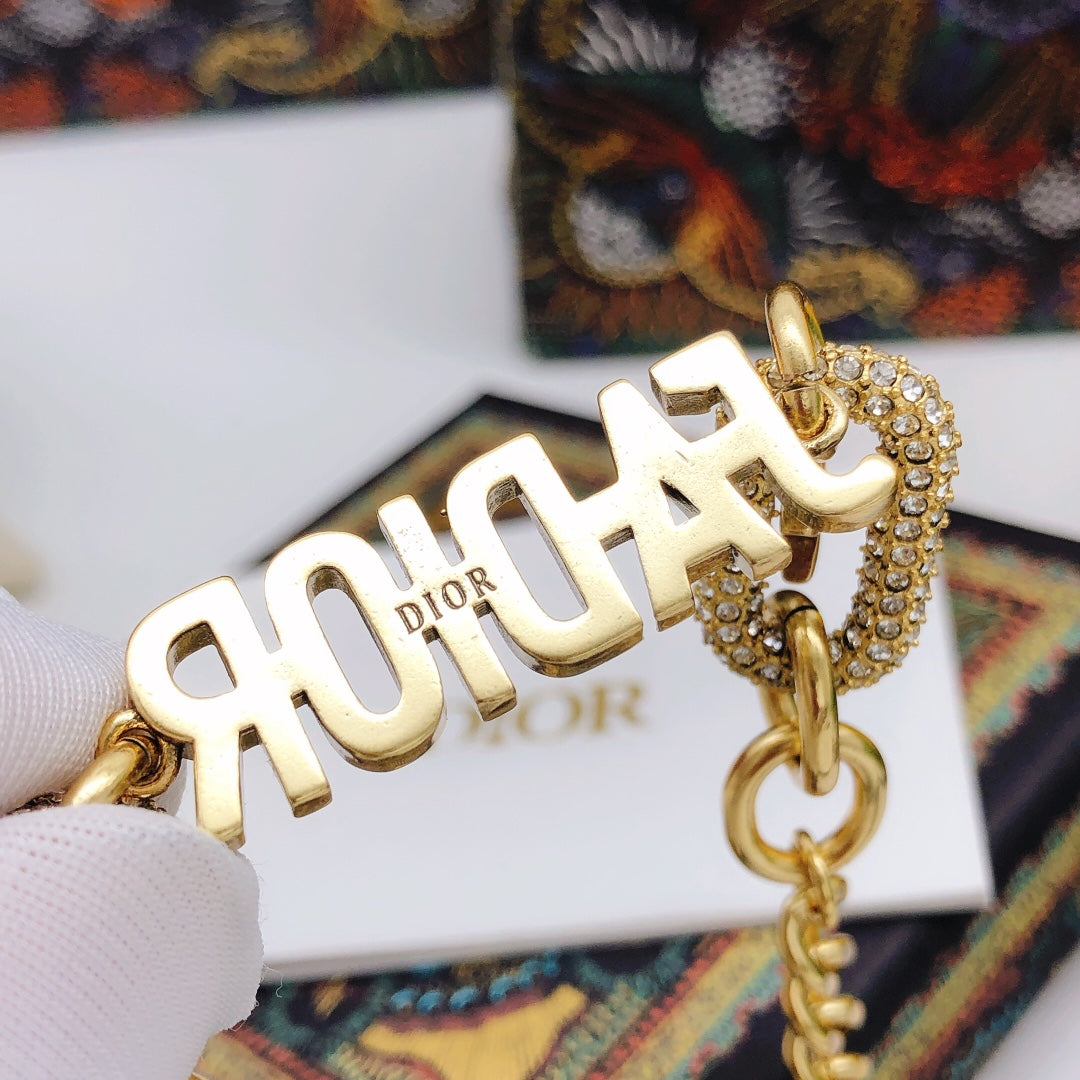 18K Dior J'adior Chain Link Bracelet