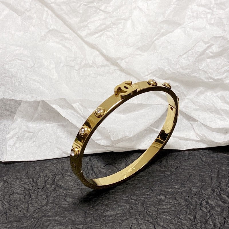 18K Chanel Vintage Diamond Bracelet