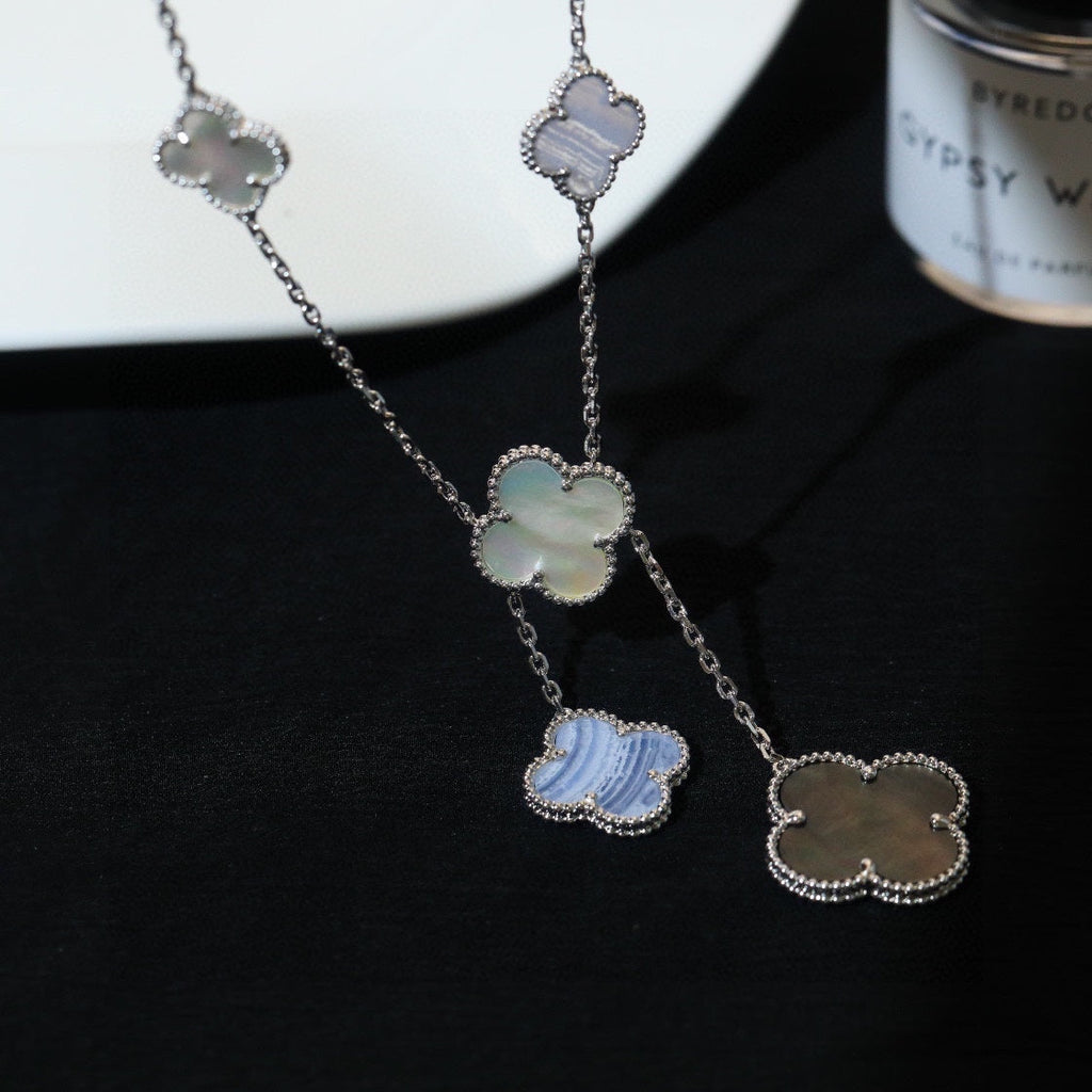 18K Van Cleef & Arpels Magic Alhambra Six Motifs Necklace