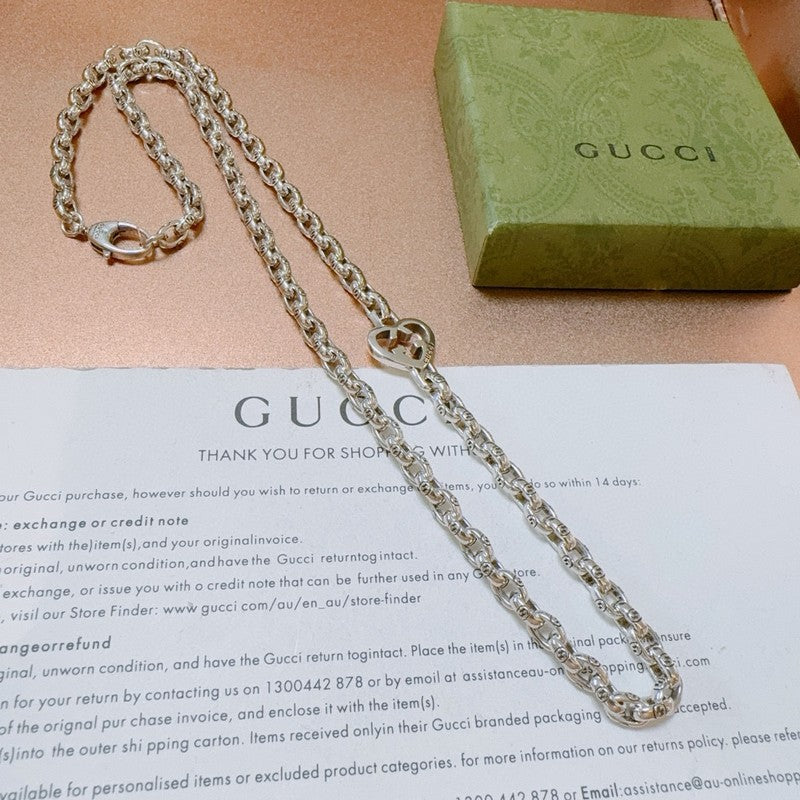 18K Gucci Classic Chain Necklace