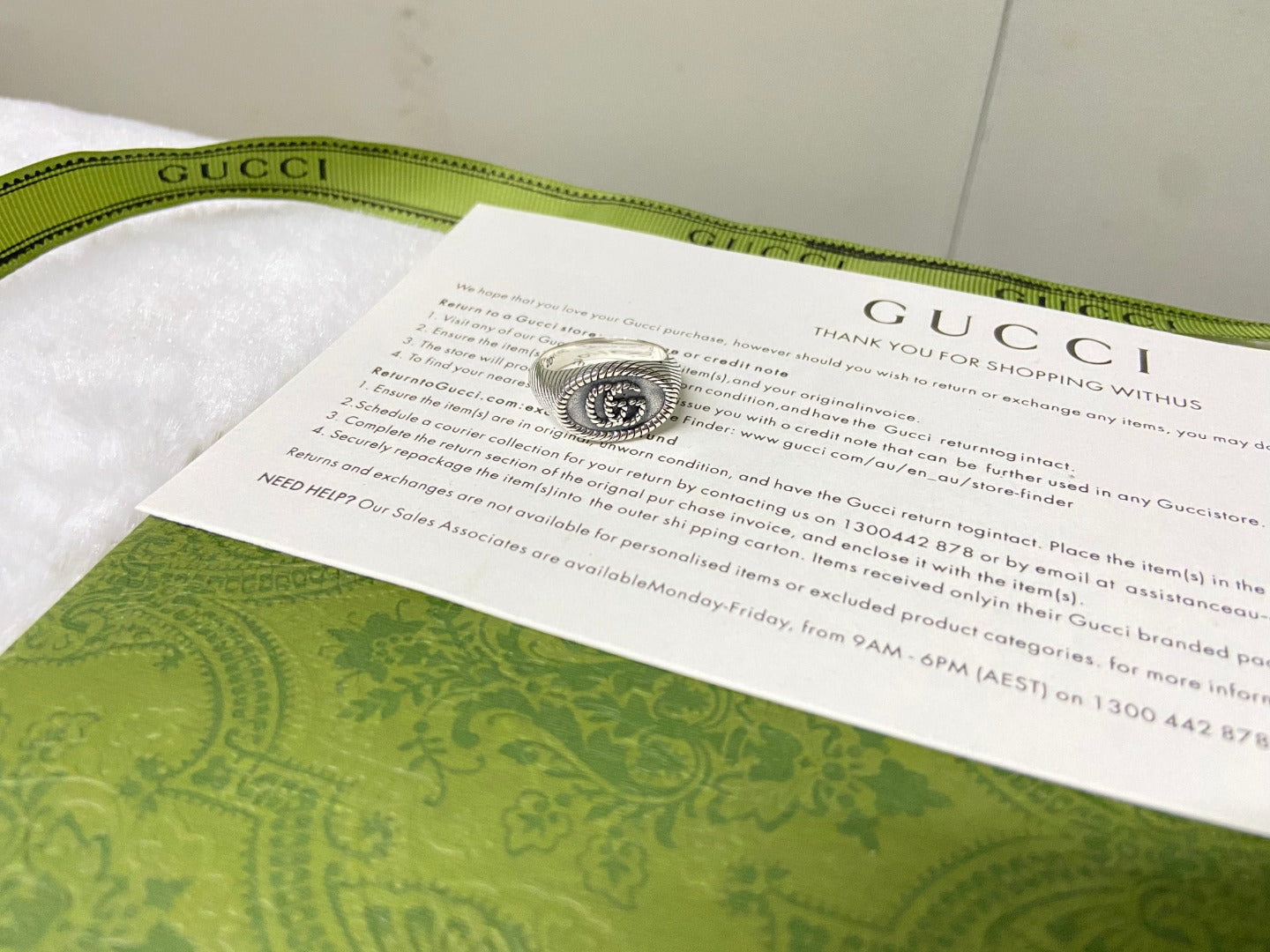 Gucci Marmont Pinky Ring