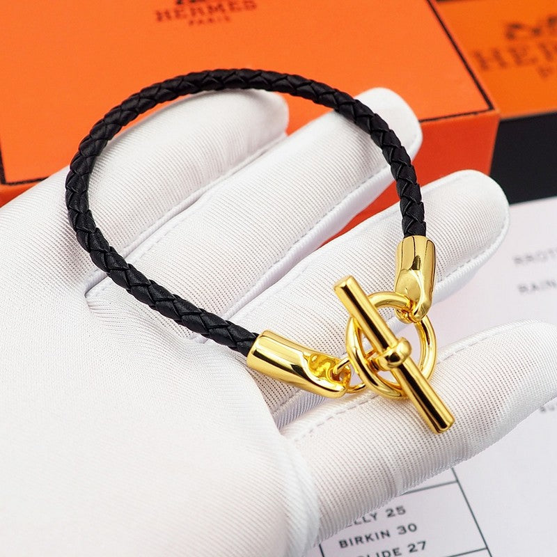 18K Black Glenan Hermes Bracelet