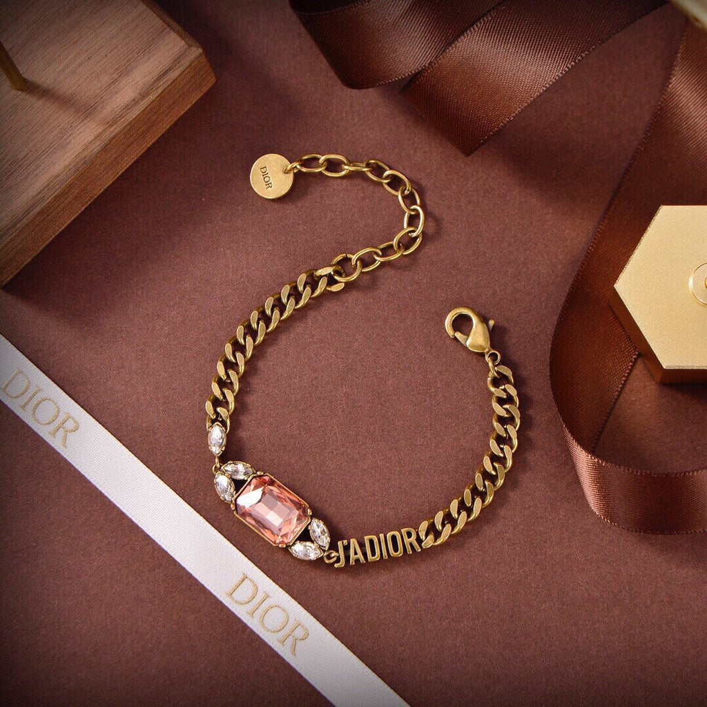 18K Dior J'Adior Multicolor Crystals Bracelet