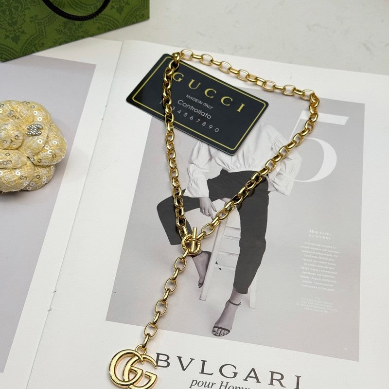 18K Gucci Gold Chain Necklace