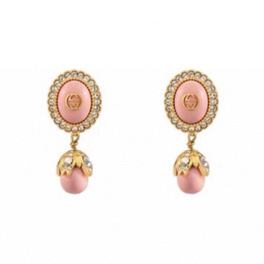 18K Gucci Pearl Earrings
