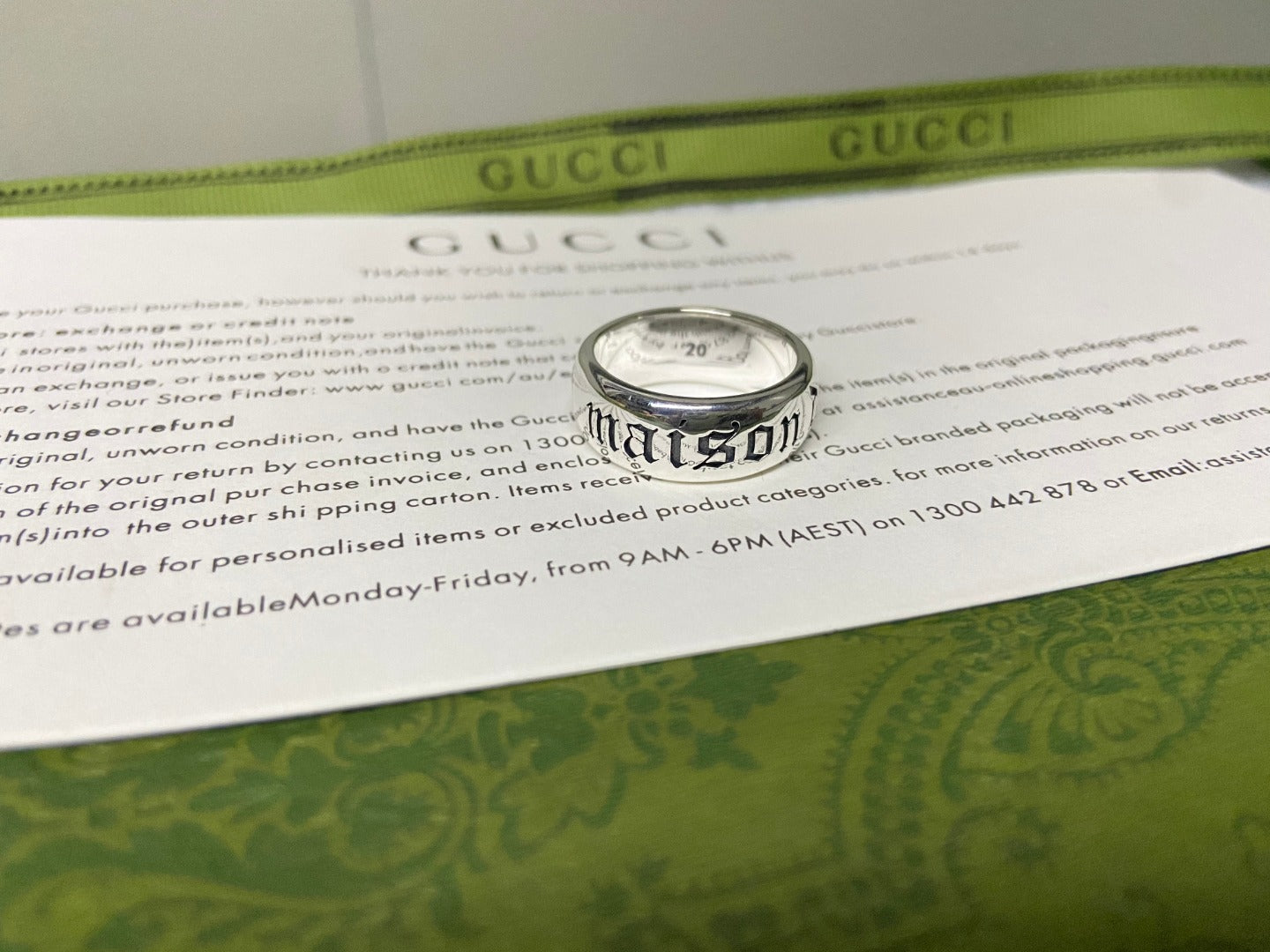 Gucci Maison de l'Amour Ring