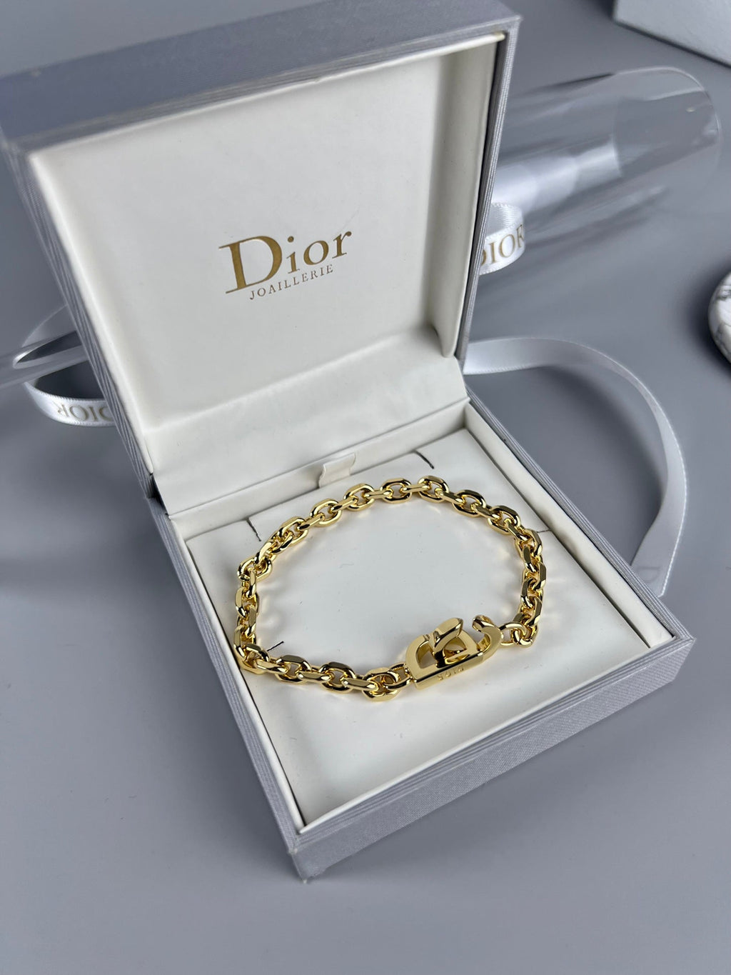 18K Dior Lock Bracelet