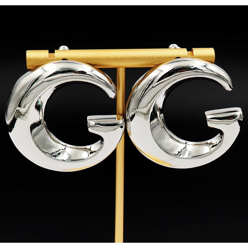 18K Gucci Large Gold Earrings
