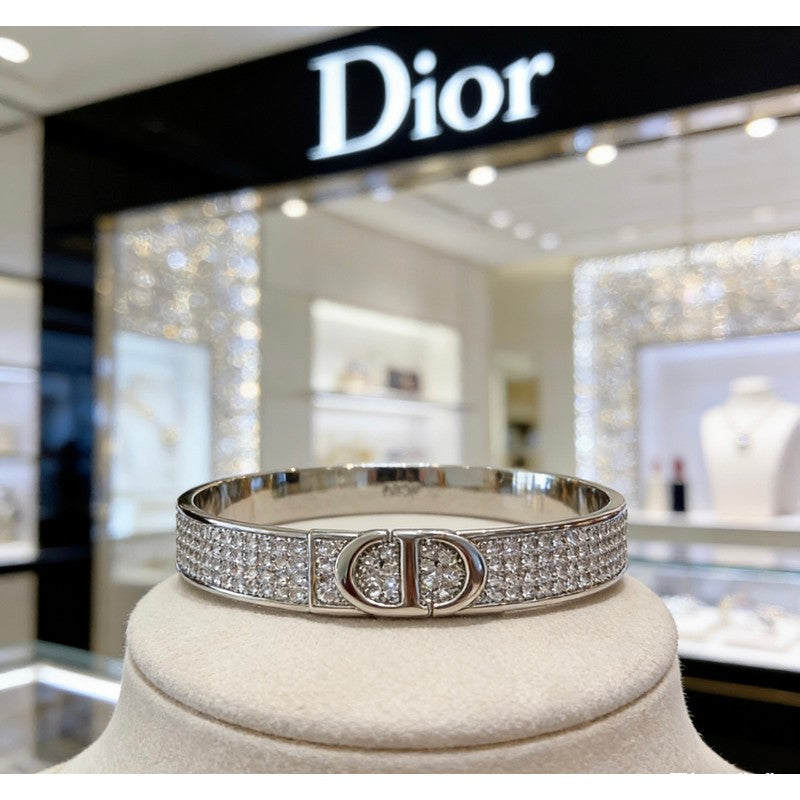 18K Dior Diamond Gold Bracelet