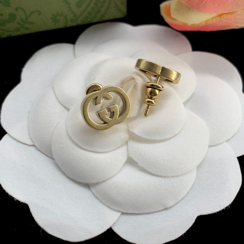 18K Gucci Gold Earrings