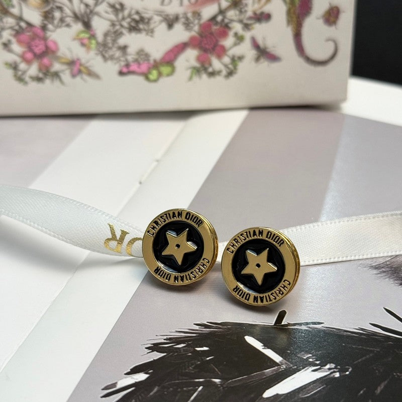 18K Dior Night Code Earrings