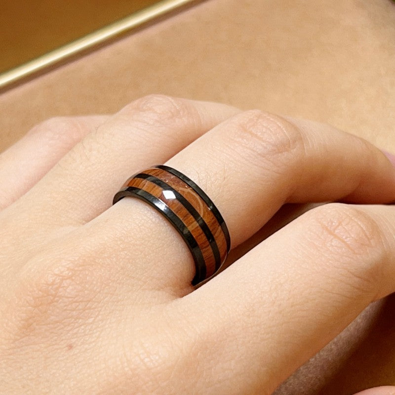 18K Gucci Anger Forest Black Ring