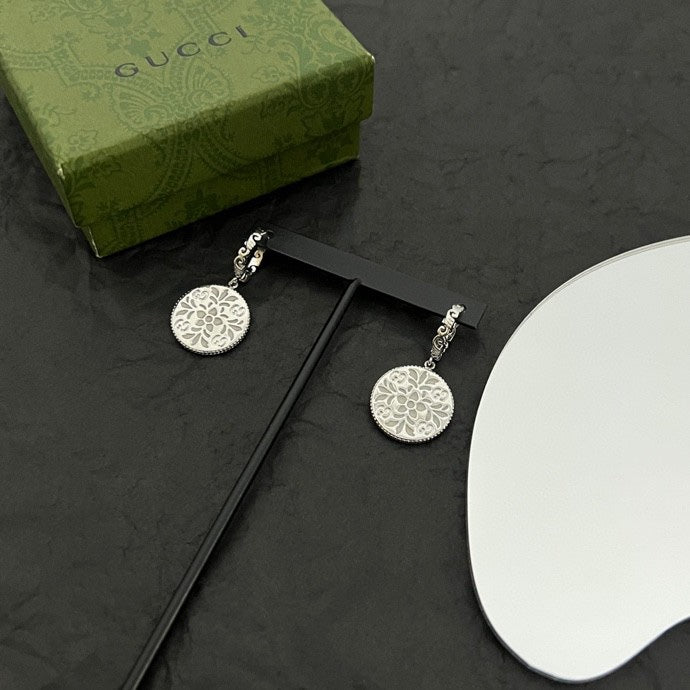 18K GucciG Icon Blooms Earrings