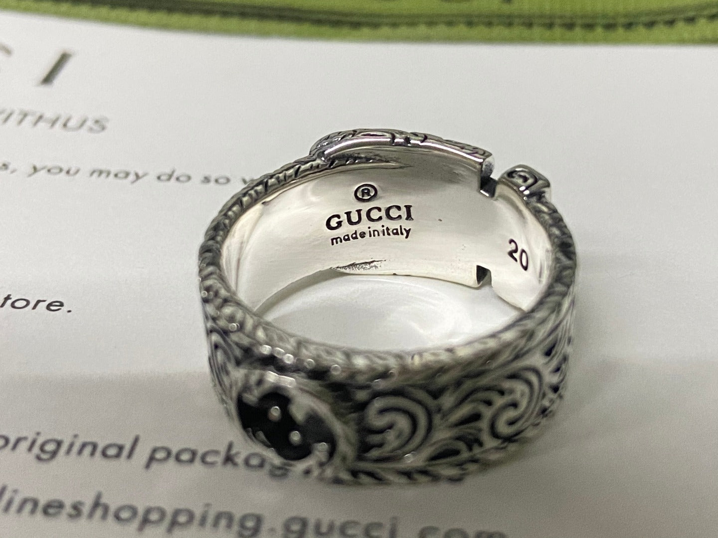 Gucci Garden Gatto Ring