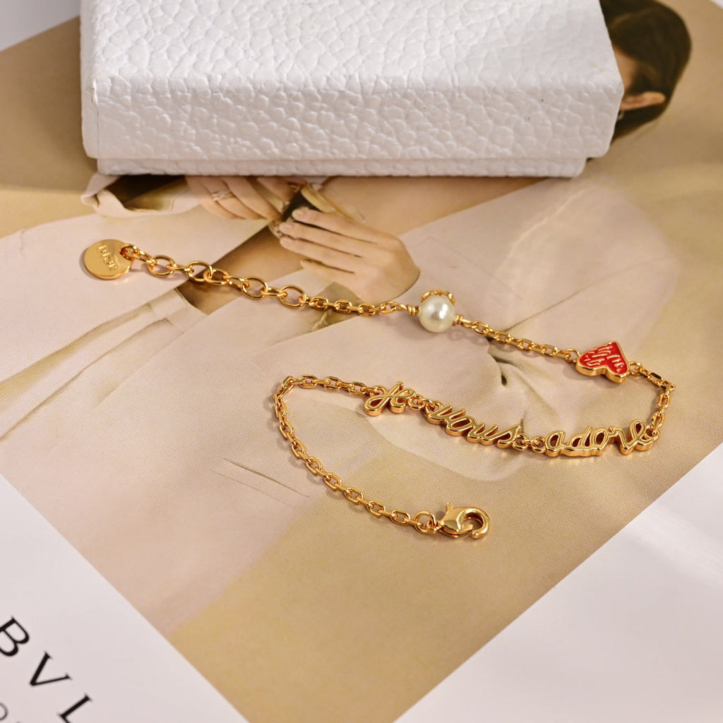 18K Dior Dioramour Je Vous Adore Bracelet