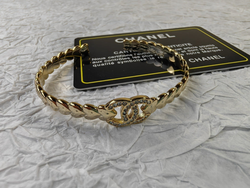 18K Chanel Diamonds Cuff Bracelet