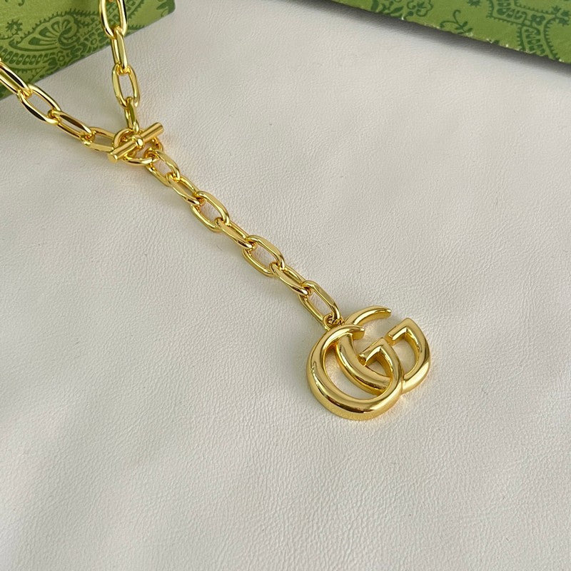 18K Gucci Big Gold Necklace