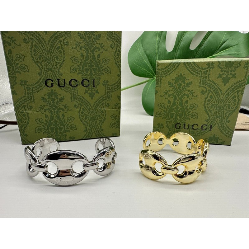 18K Gucci Open Cuff Bracelet